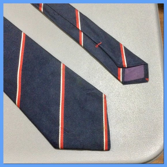 Vtg Wool Tie_156 - Picture 4 of 6